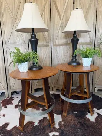NEW Pair of Western Side Tables-PRICE REDUCED!