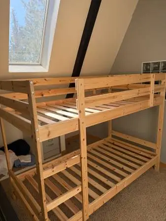 Bunk Bed (Mydal solid wood)