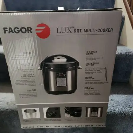 FAGOR LUX 6 QUART MULTI-COOKER