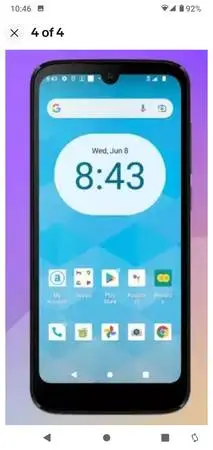 New Ans Artia smartphone Tmobile android 12
