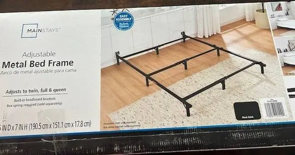 Main Stay Queen bed frame(does twin/full as well)
