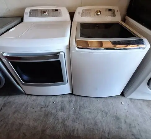 Kenmore topload washer and dryer