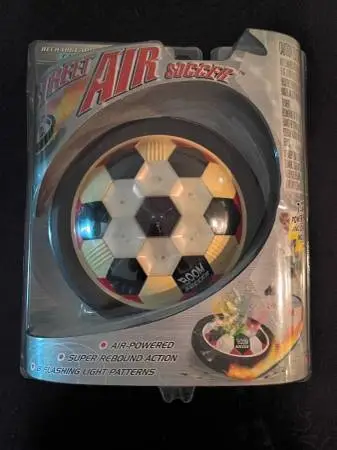 Street Air Soccer Boom Soccer - Air-Powered Hover Ball with Flashing L