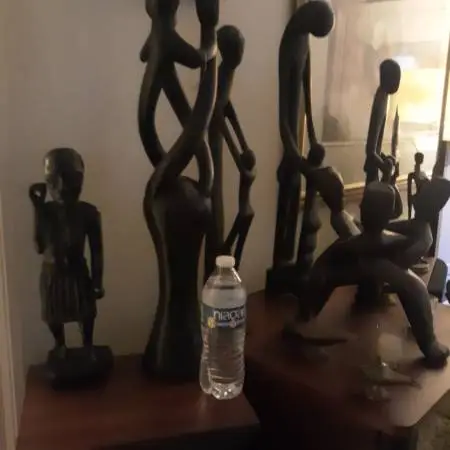 Huge Collection of African Hand-Carved Statues + Mask Etc./OBO