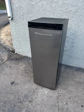 Stainless steel upright freezer (free local delivery)