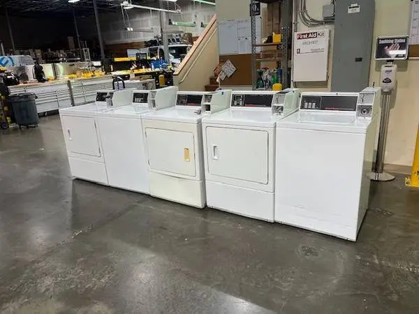 Speedqueen coin op washers and dryers