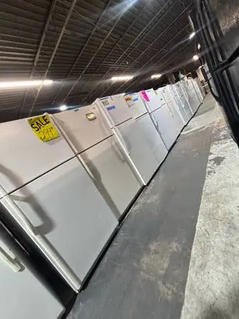 Top freezer fridges from $250.00 & up large selection