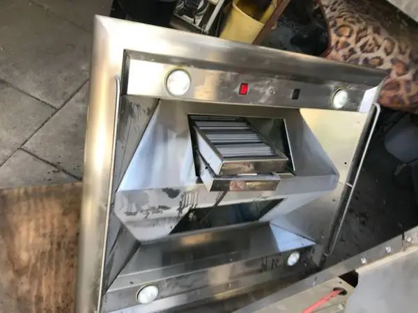 42 Island Stainless Hood, wt blower