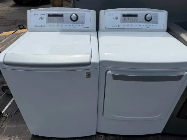 Lg washer and dryer set