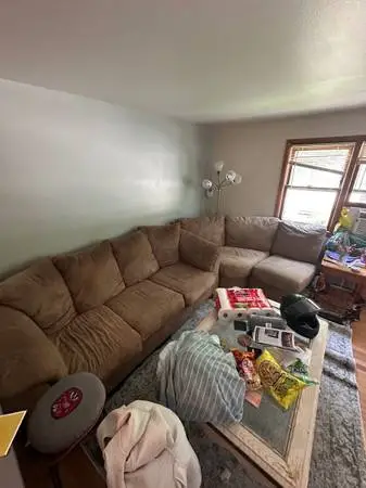 L-Shaped Couch and Loveseat