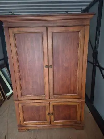 Beautiful TV Armoire Entertainment Center