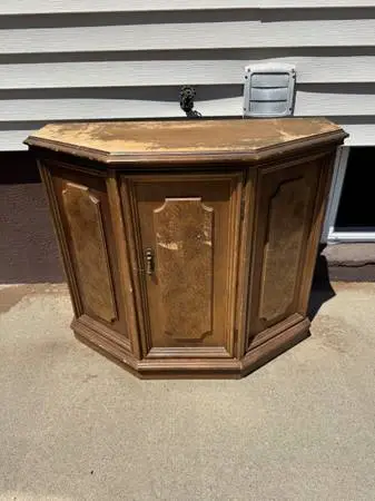 Household Wooden Storage Cabinet