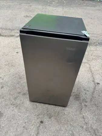Stainless steel Mini refrigerator no freezer (free local delivery)