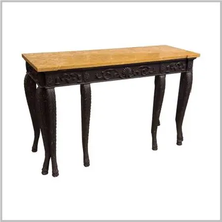 Custom Design Neoclassical Revival Console Table