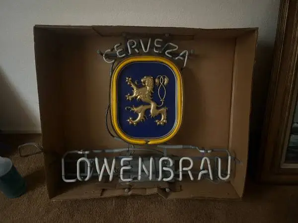 Cerveza Lowenbrau Neon Sign Neon Light 30 inch