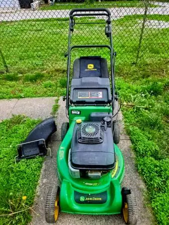 JOHN DEERE JX75 THE EDGE 21 CUTTING SYSTEM MOWER MULCHER BAGGER...