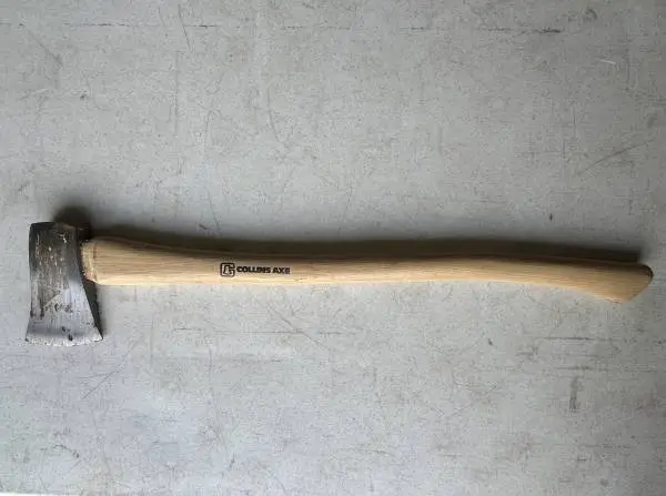 28 Hickory - Single Bit Forged Steel Axe