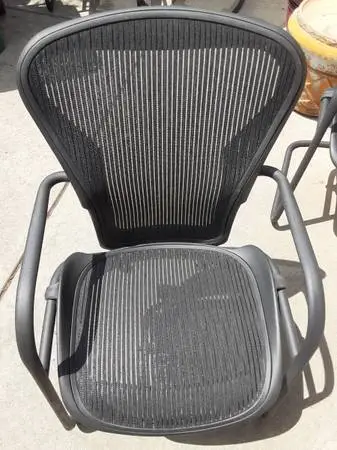 Herman Miller Aeron mesh office chairs