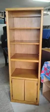 Oak bookcase
