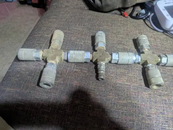 Air gun air nipples.