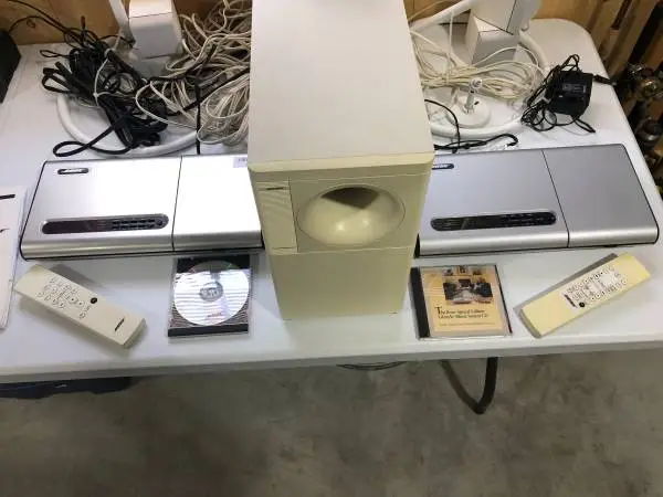 Bose Surround Sound Lifestyle CD Player and Speakers