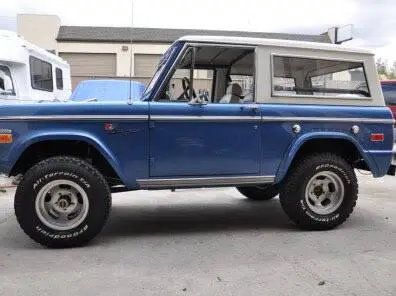 Early bronco parts and repair