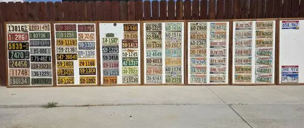 South Dakota License Plate Collection! Complete from 1913-2001 plus Bonuses