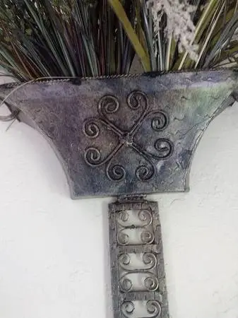 Scrolled Wall Planter