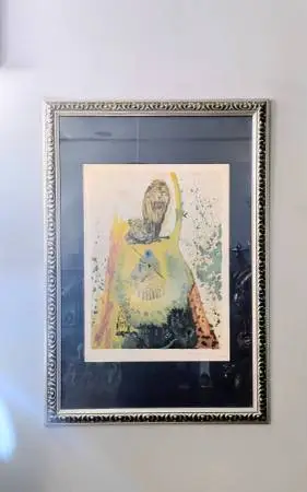 Signed Artist Proof DREAMS OF SOLOMON & SHEBA by Salvador Dali (1975