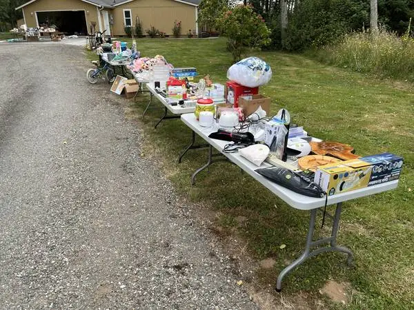 Huge 3-Day Yard Sale! 12+ Tables • Tools • Kids’ Toys • FREE Stuff