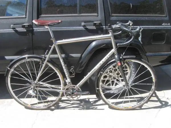 Seven Cycles Tsunami 64 cm fm 18sp Titanium/Carbon Dura-ace road bike