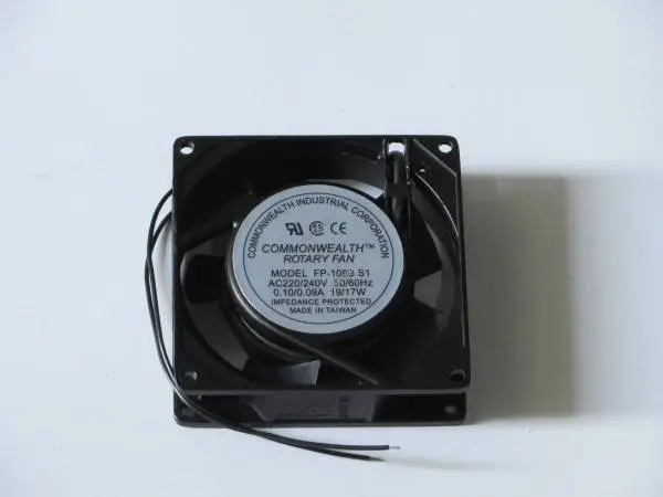 Commonwealth Rotary AXIAL FAN model FP-108B S1 110/120V 50/60HZ