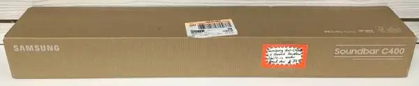 Samsung HW-C400 2.0 Channel Soundbar W/ Built-in Woofer Brand New