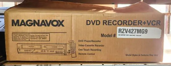 Magnavox DVD Recorder + VCR