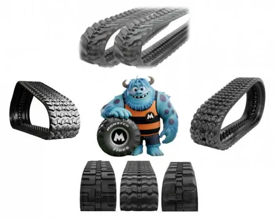 Rubber Tracks for Skid Steer, Mini Excavator & More | Best Prices