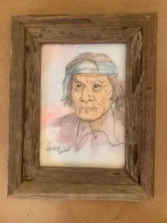 “The Shaman” Original Painting By Richard A. Roberts