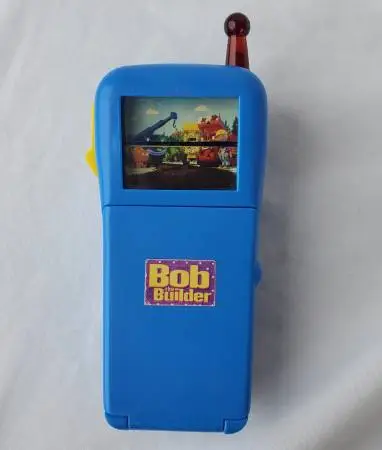 Vintage Bob the Builder Talk n Play Electronic Phone Flip Toy