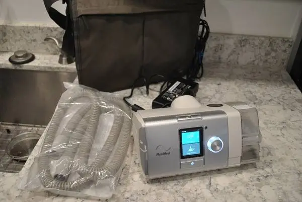Resmed Aircurve 10 vauto cpap sleep apnea machine works great 3199