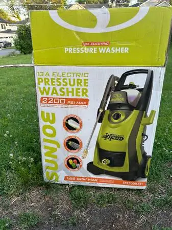 Perssure Washer 2200 PSI SUNJOE