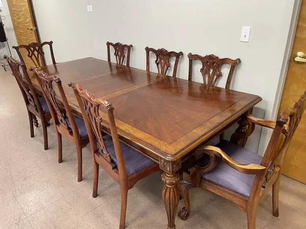 Dining Table with 8 Chairs