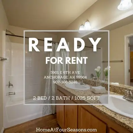 Zoom on over for a look at our great 2 bed, 2 bath! 1025 Sq Ft!