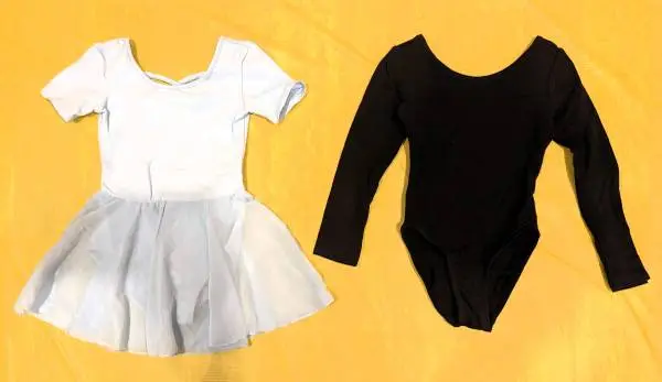 Girls 4-5T dance leotards