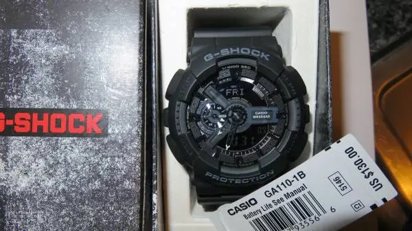 CASIO G-Shock Watch model GA-110-1BCR *Brand New in Box!