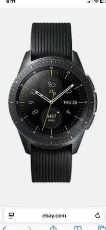 Watch Samsung Galaxy watch and charger