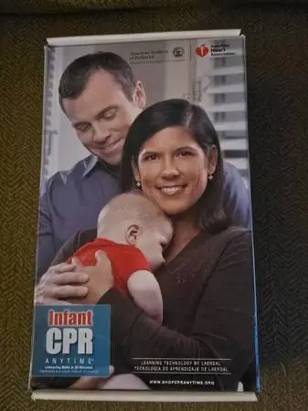 New American Heart Association Infant CPR Anytime Training Kit.