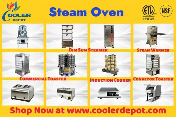 Steam Oven Seafood Dimsum Steamer / Heating Equipment / Toaster