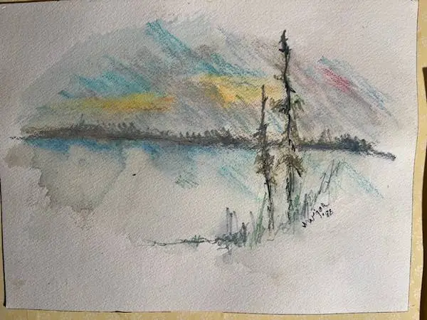 Two Art Pieces By Jeanne Wiger