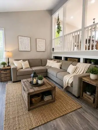 Beautiful, Crate & Barrel L Shaped Sectional