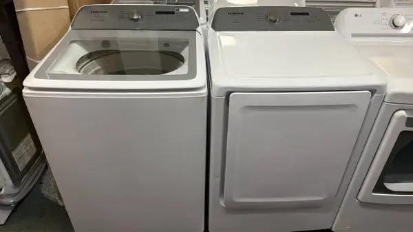Samsung top new model Washer & Dryer set