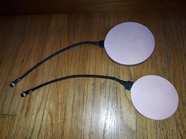 2 Heat Press attatchments Heating Pad Plate Element combo